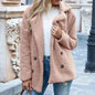 Lapel Winter Fleece Fluffy Jacket Cardigan Sweater for women - www.Shopthatapp.com