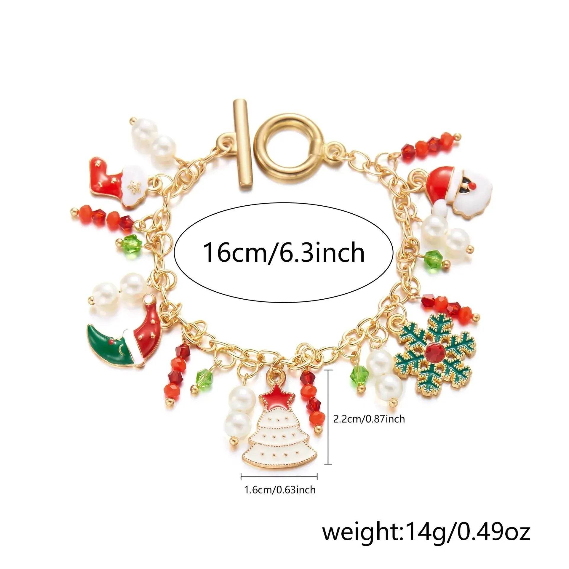 Christmas advent charm bracelet Nutcracker Charm Bracelet - www.Shopthatapp.com
