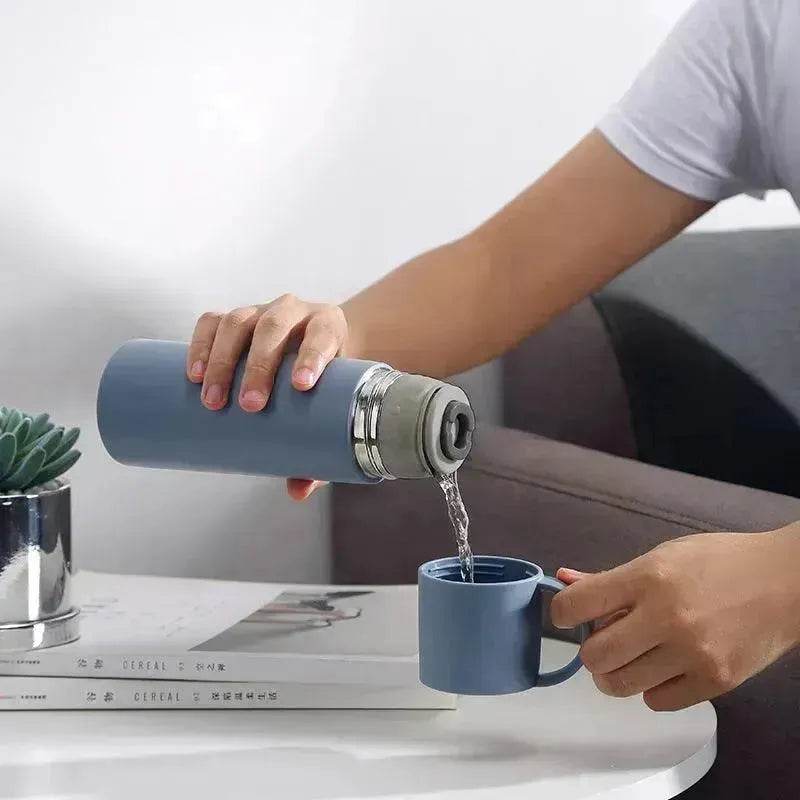 350ml Bottle Stainless Steel Insulated Water Bottle Milk Tumbler Portable Vacuum Flask Coffee Mug Travel Cup Lovers Gift - www.Shopthatapp.com