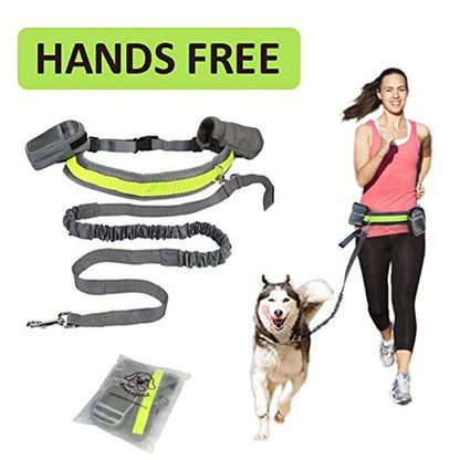Adjustable Hands Free Dog Leash - www.Shopthatapp.com