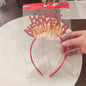 Christmas With Light Headband Snowflake Women's - www.Shopthatapp.com