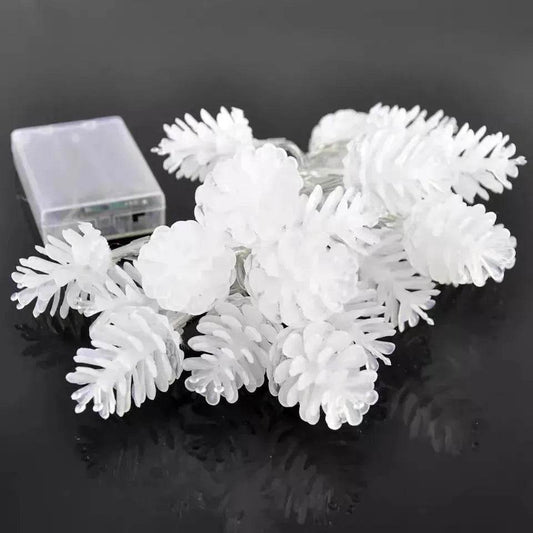 LED Simulation Transparent Pine Nut Light String - www.Shopthatapp.com