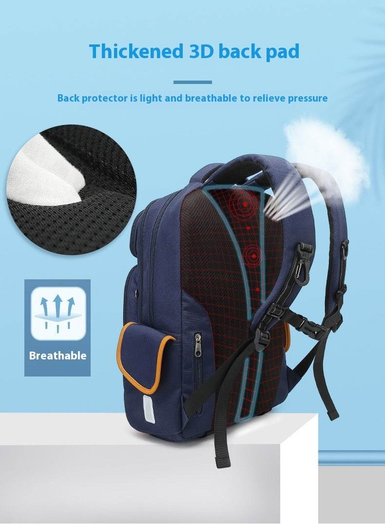 Primary School Large Capacity Backpack for School - www.Shopthatapp.com