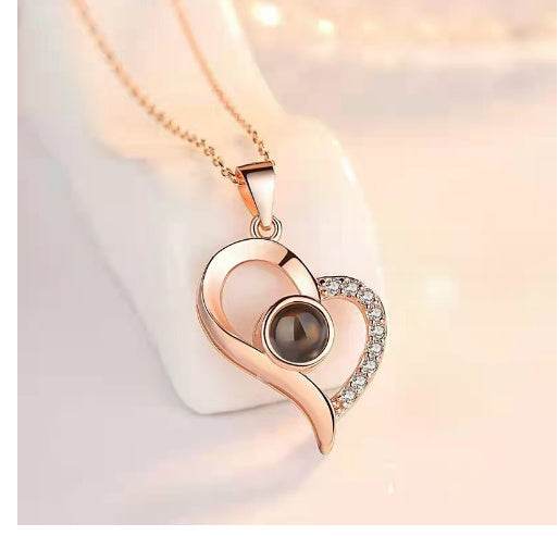 Valentines Day Gift Soap Rose Gift Box Crystal Pendant Necklace Eternal Flower Jewelry Box Set Wedding Birthday Gift For Girlfriend - www.Shopthatapp.com