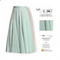 Pleated Mesh Midi Skirt – Women's Prairie Swing Skirt - www.Shopthatapp.com