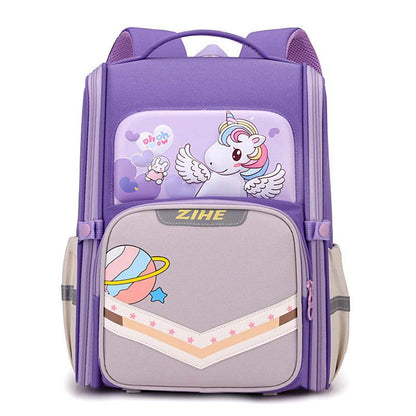 Back Support Large Capacity Cartoon Backpack for School - www.Shopthatapp.com