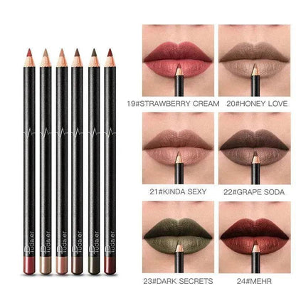 36 Color Lip Liner Waterproof Non-smudge Nude Color - www.Shopthatapp.com