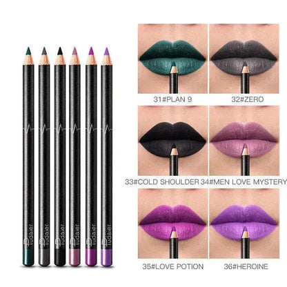 36 Color Lip Liner Waterproof Non-smudge Nude Color - www.Shopthatapp.com