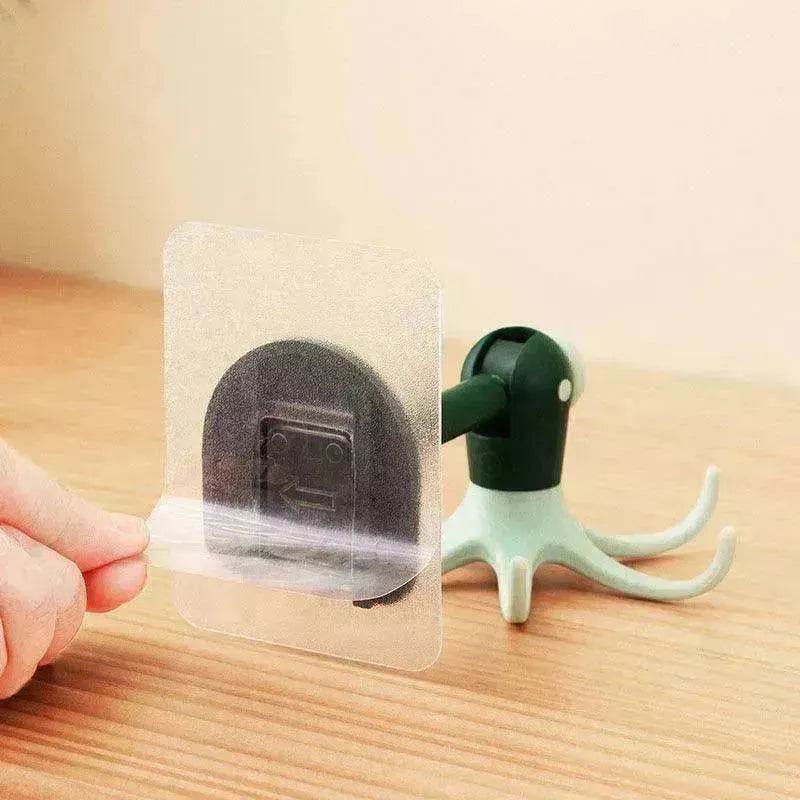 360 Degree Rotating Wall mounted No punch Sticky Hook - www.Shopthatapp.com