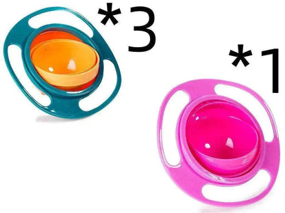 360 Rotate Universal Spill-proof Bowl Dishes - www.Shopthatapp.com