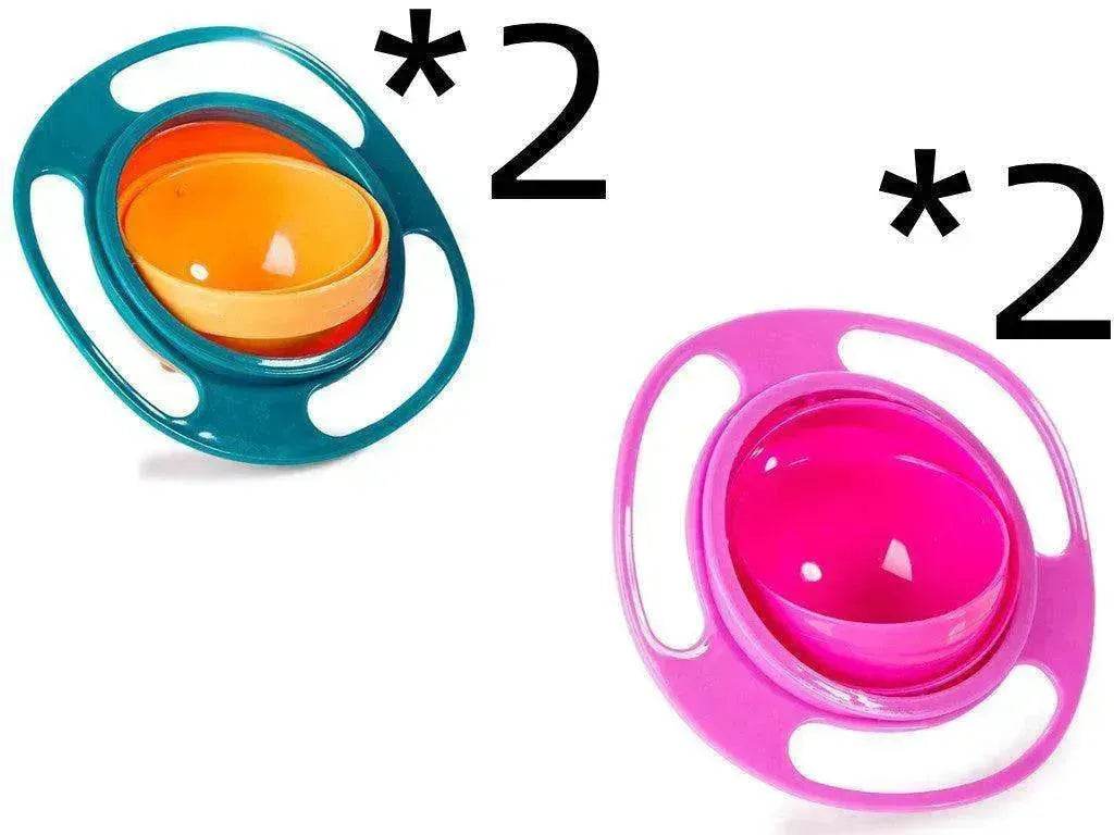 360 Rotate Universal Spill-proof Bowl Dishes - www.Shopthatapp.com