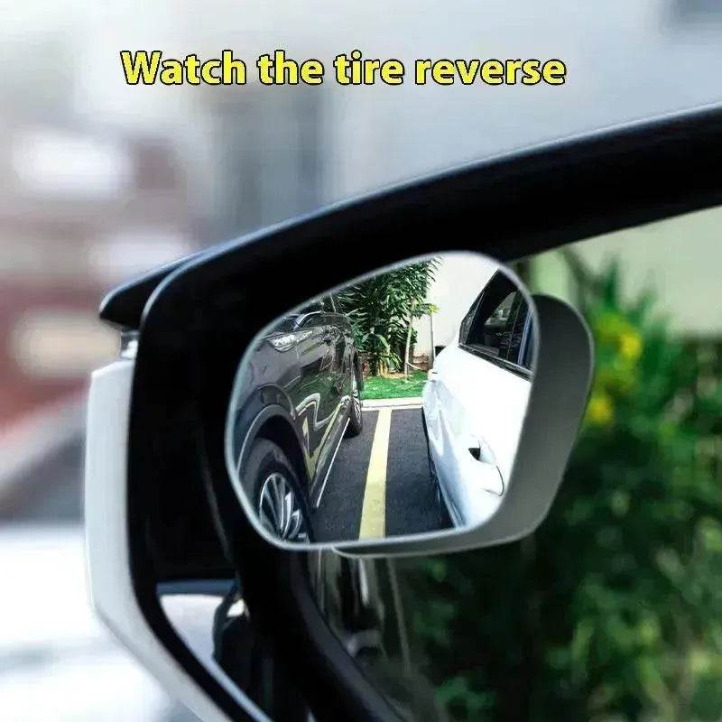360 Degree High-definition Wide-angle Suction Cup Car Small Circular Rearview  Mirror - www.Shopthatapp.com