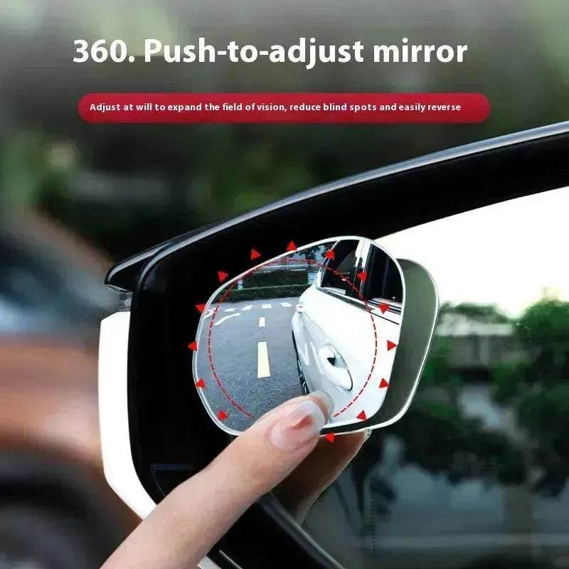360 Degree High-definition Wide-angle Suction Cup Car Small Circular Rearview  Mirror - www.Shopthatapp.com