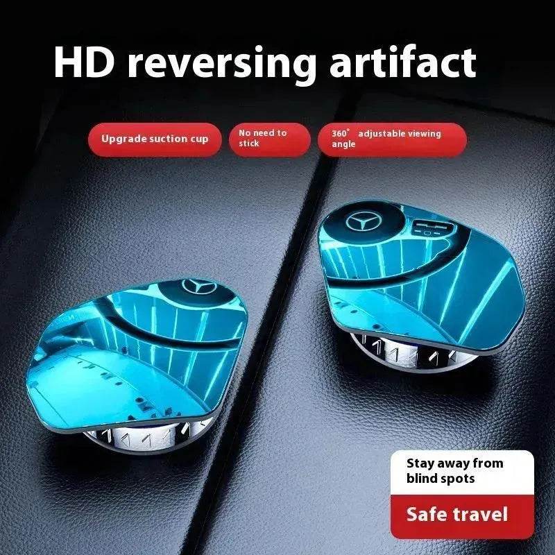 360 Degree High-definition Wide-angle Suction Cup Car Small Circular Rearview  Mirror - www.Shopthatapp.com
