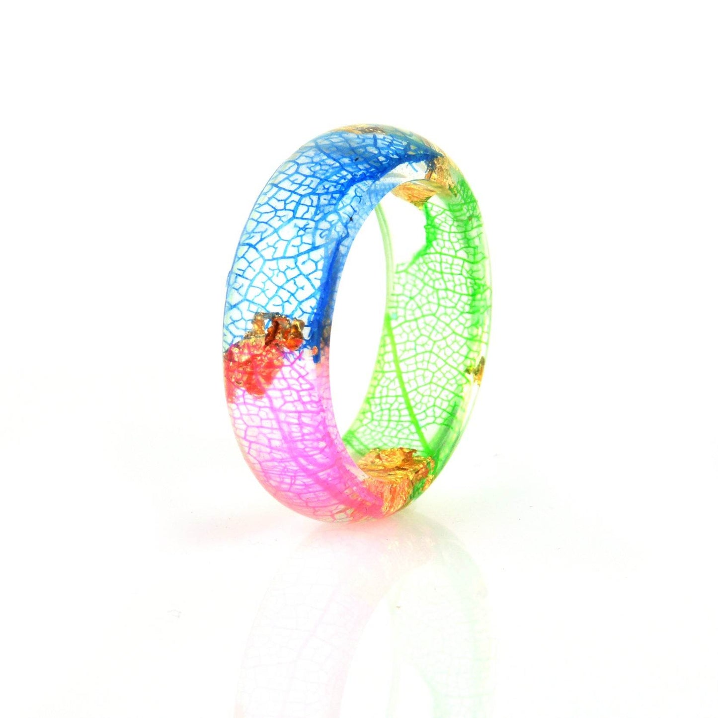 Dried flower resin ring - www.Shopthatapp.com