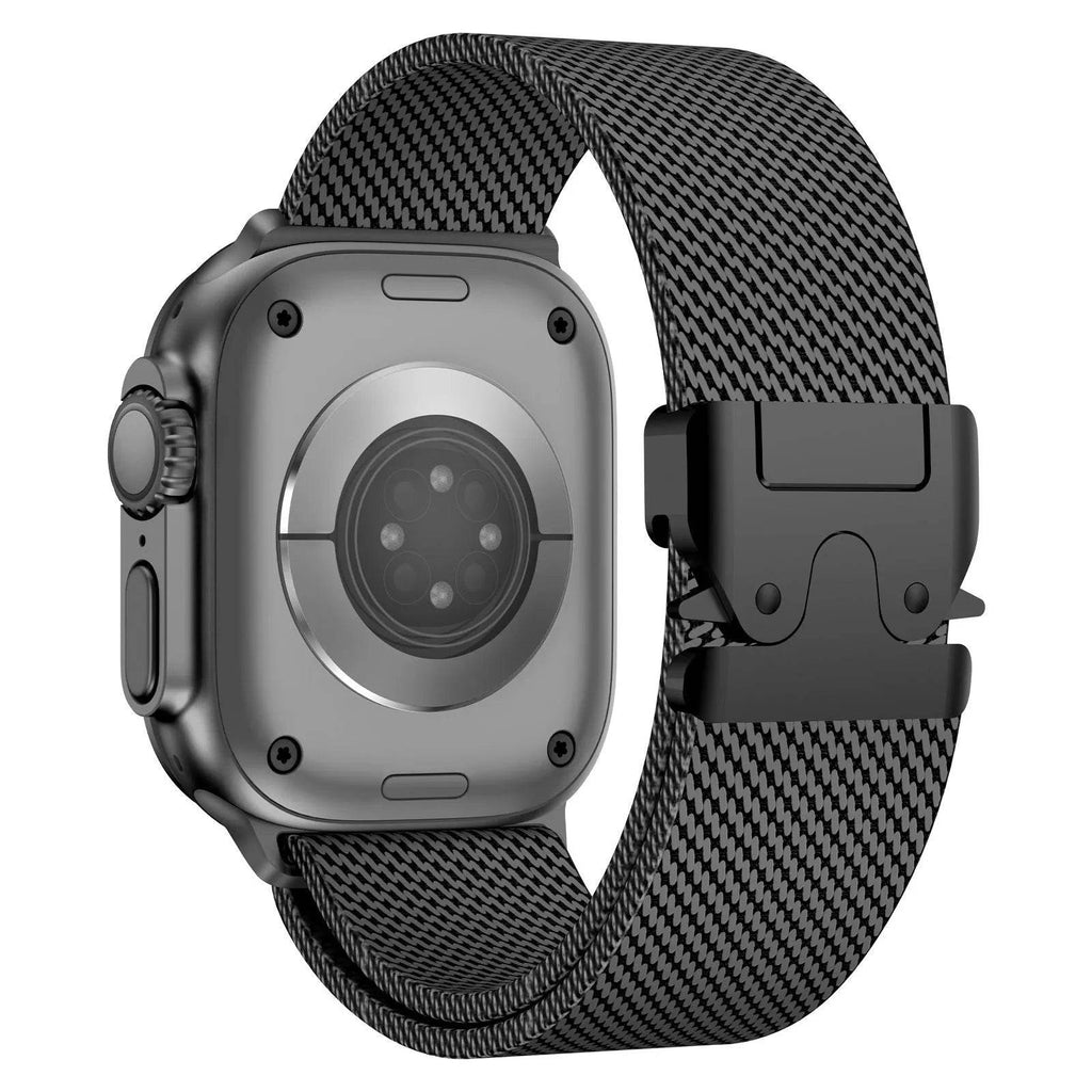 24mm Milan Titanium Watch Strap Suitable For Apple iwatch Smartwatch - www.Shopthatapp.com