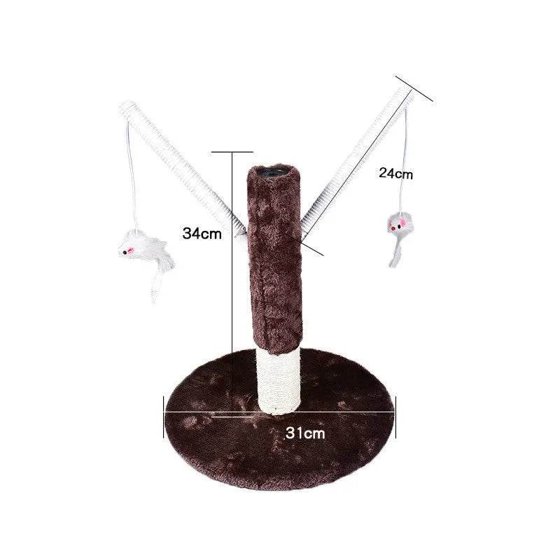 Cat Climbing Frame Litter Tree Integrated Grab - www.Shopthatapp.com