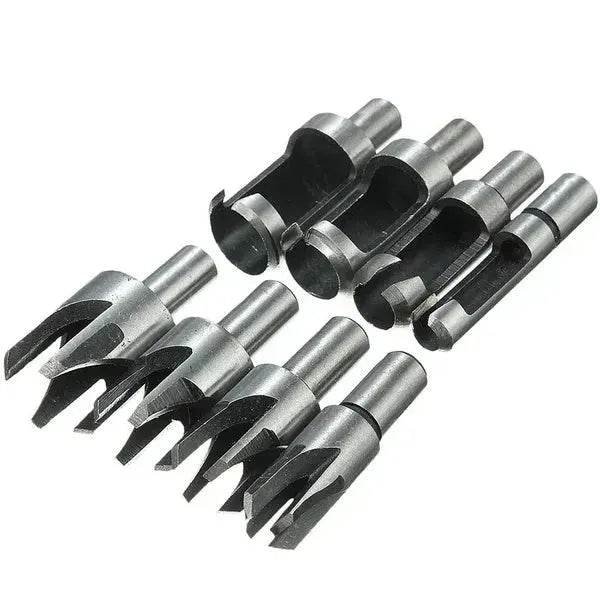 8pcs Wood Plug Cutter set tapered plug cutter - www.Shopthatapp.com