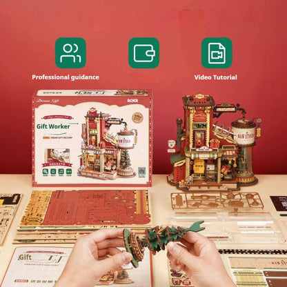 3D Puzzle Wooden Assembly Block Toy - www.Shopthatapp.com