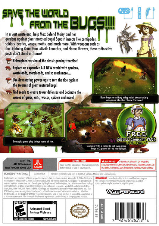 Centipede: Infestation (usagé) - www.Shopthatapp.com