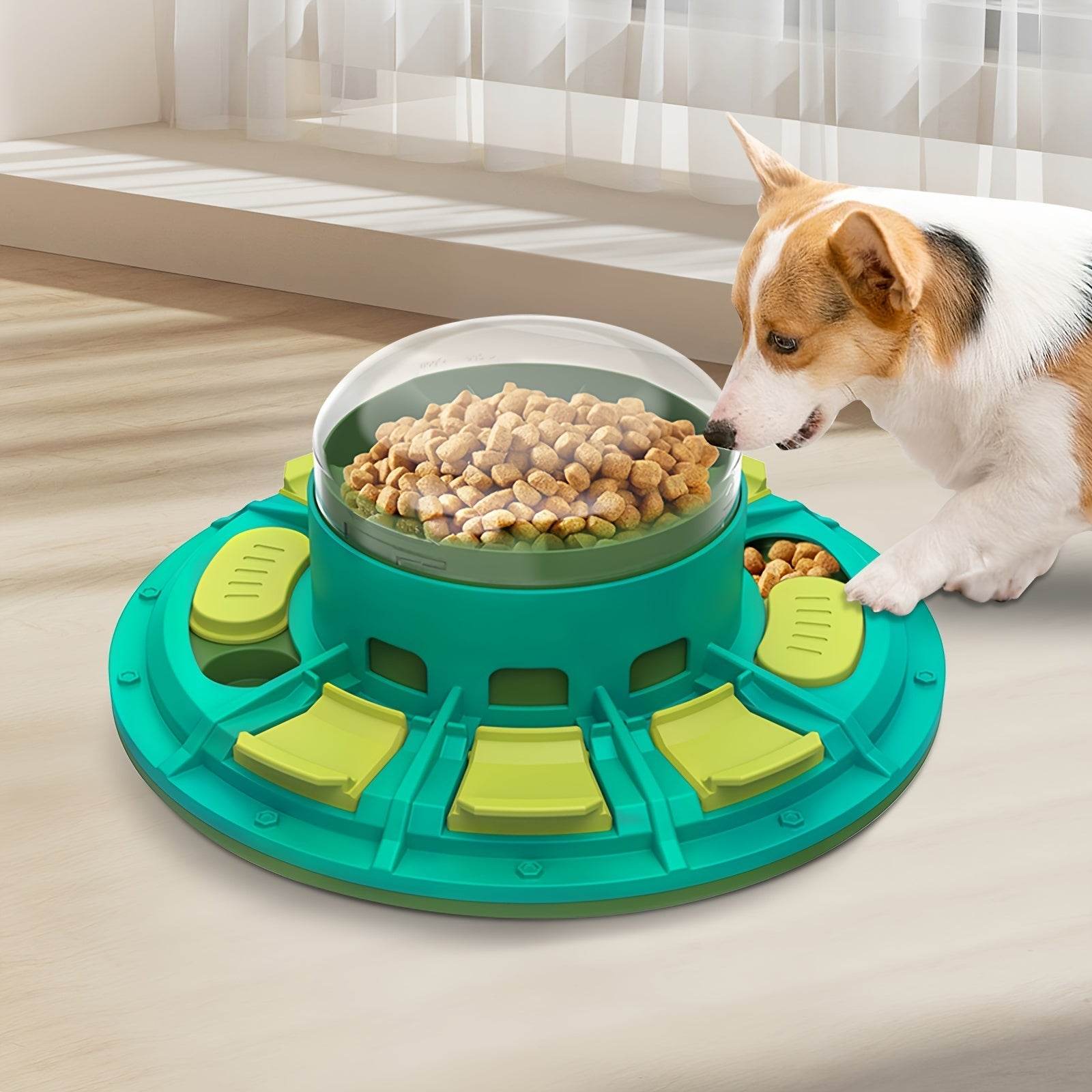 Interactive Dog Puzzle Toy For IQ Improvement And Slow Feeding Suitable For All Sizes Pets Nutritious Diet-Friendly Non-Electric Plastic Pets Game Pet Products - www.Shopthatapp.com