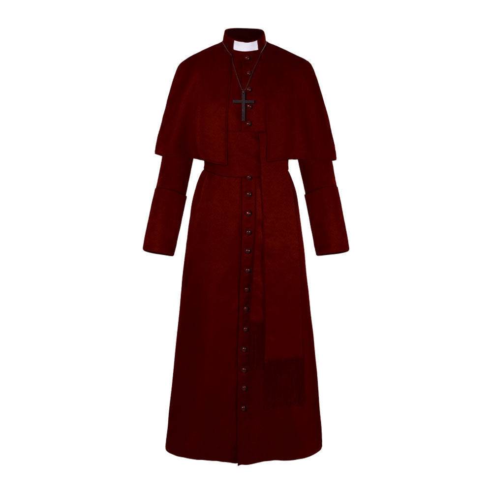 Halloween Priest Medieval Retro Cosplay Costume - www.Shopthatapp.com