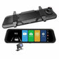 HD Night Vision Front And Rear 10 Inch 12 Inch Streaming Media Electronic Rearview Mirror - www.Shopthatapp.com