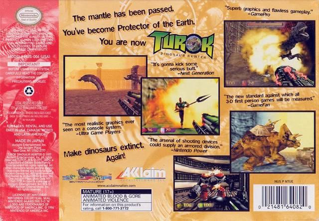 Turok - Dinosaur Hunter (usagé) - www.Shopthatapp.com