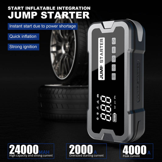 Automobile Emergency Start Power Source Car Built-in Inflatable - www.Shopthatapp.com