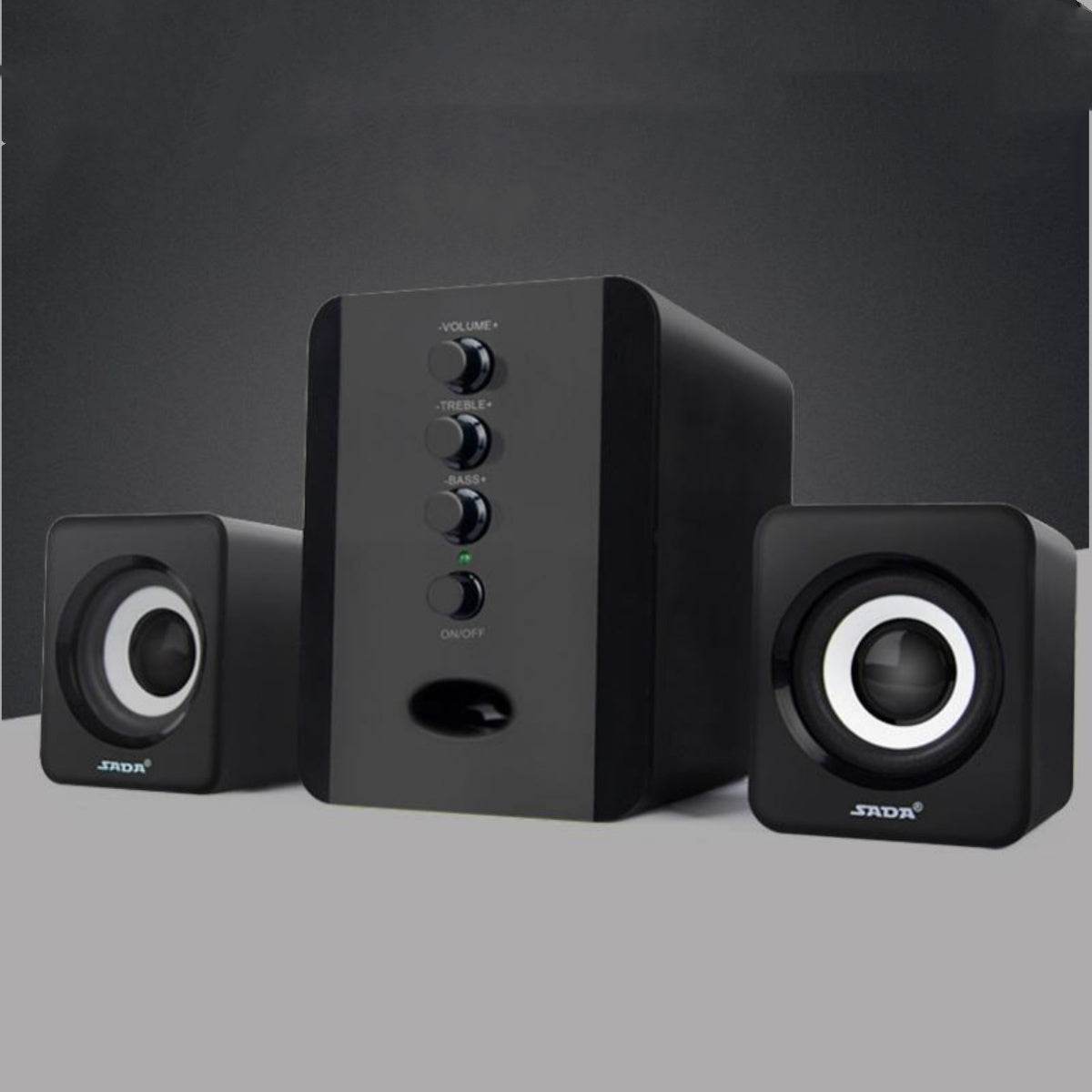 SADA Home Audio Speakers Computer D-202 Combination Music-Player Subwoofer-Sound-Box Smart-Phones Stereo - www.Shopthatapp.com
