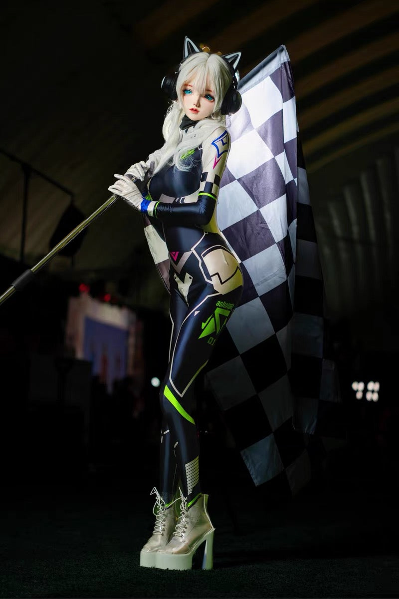 Anime Sci-fi Spandex Swimwear Cosplay Bodysuit Race Queen Costume Zentai - www.Shopthatapp.com