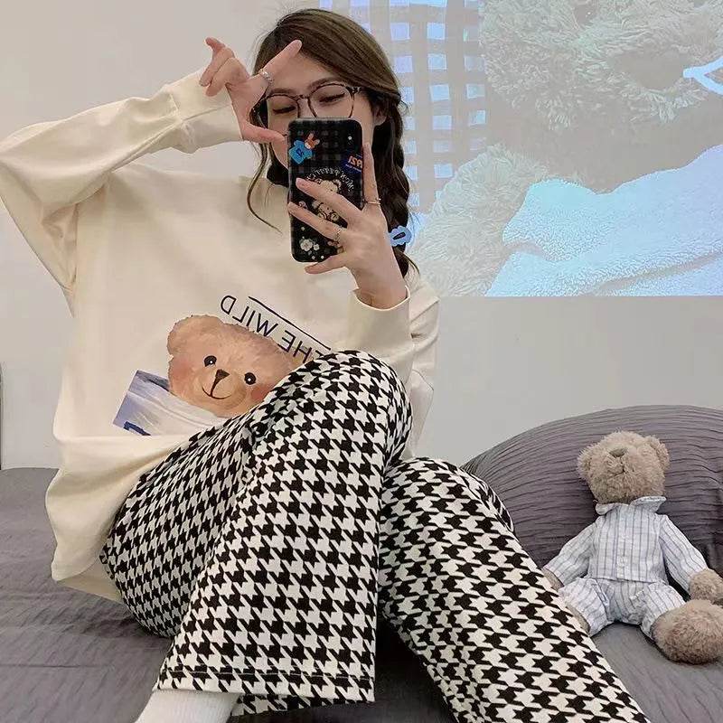 Cotton Silk Pajama Lounge trouser Pants Summer Women - www.Shopthatapp.com