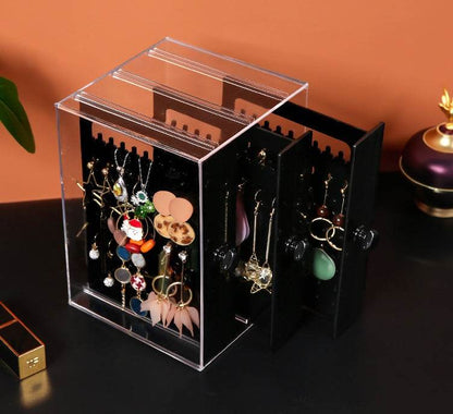 Acrylic Cosmetic Storage Box - www.Shopthatapp.com