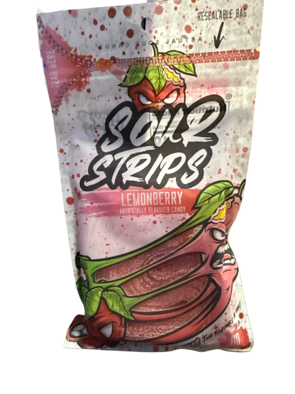 Sour Strips Lemonberry Flavour 96G - U.S Edition - www.Shopthatapp.com