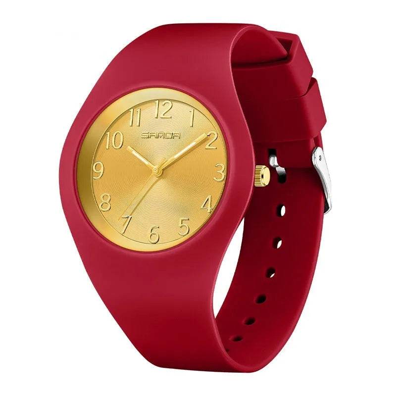 Student Thin And Light Silicone Strap Waterproof Simple Fashion Electronic Watch - www.Shopthatapp.com