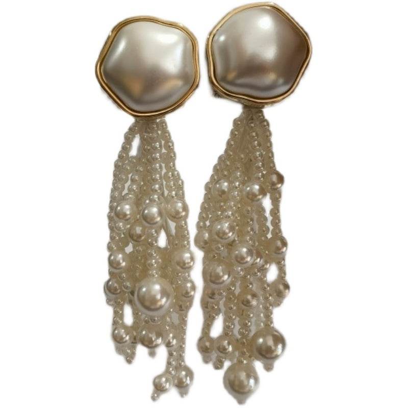 Ladies Fashion Style Handmade Beaded Earrings - www.Shopthatapp.com
