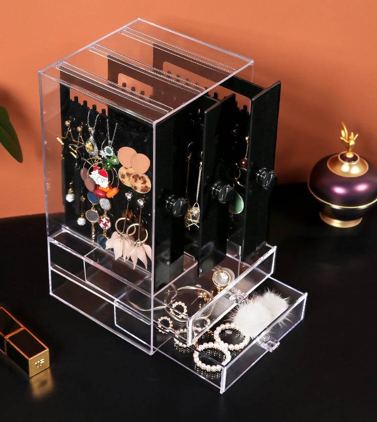Acrylic Cosmetic Storage Box - www.Shopthatapp.com