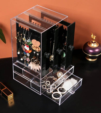 Acrylic Cosmetic Storage Box - www.Shopthatapp.com