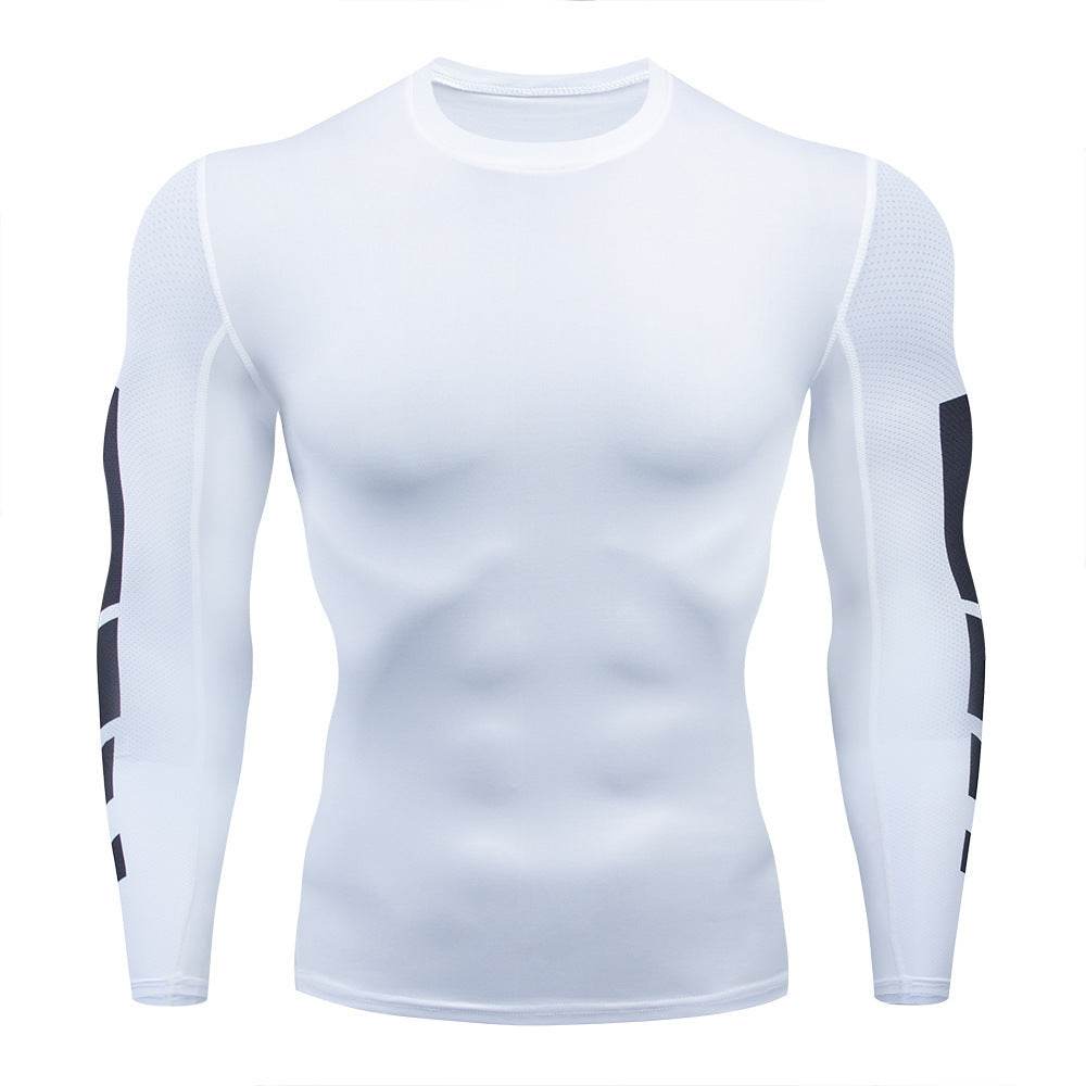Men's Sports Quick-drying Long sleeve Workout Fitness T-shirt top - www.Shopthatapp.com