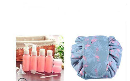 Animal Printing Large Capacity Drawstring Lazy Cosmetic Storage Bag - www.Shopthatapp.com