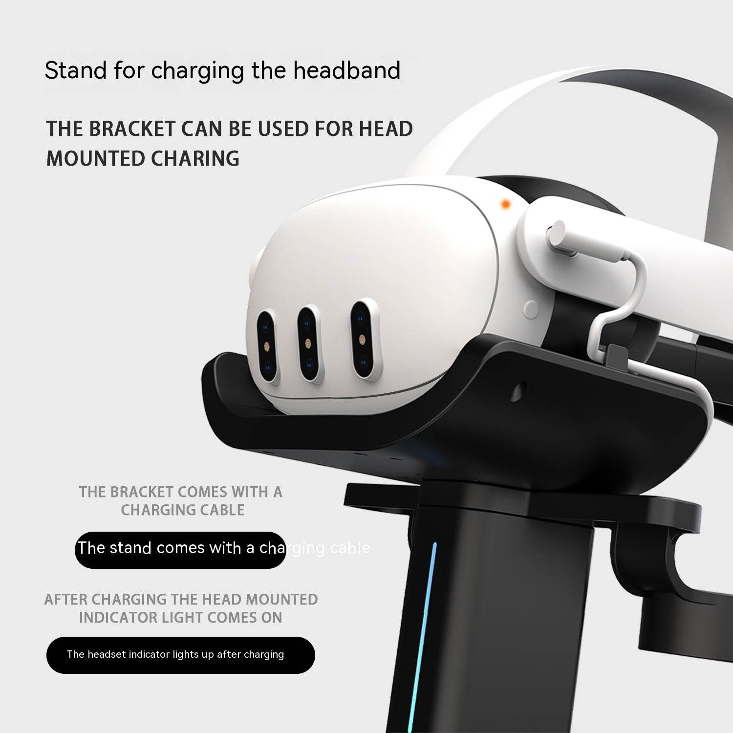 RGB Lighting Controller VR Charging Bracket - www.Shopthatapp.com