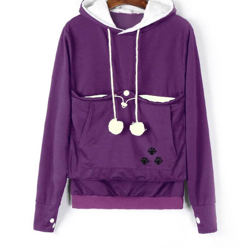 Cat Lovers Unisex Cotton Hoodies - www.Shopthatapp.com