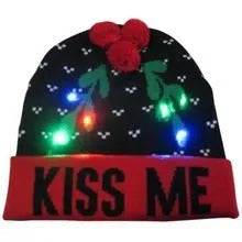 LED Light Christmas  Beanies - www.Shopthatapp.com
