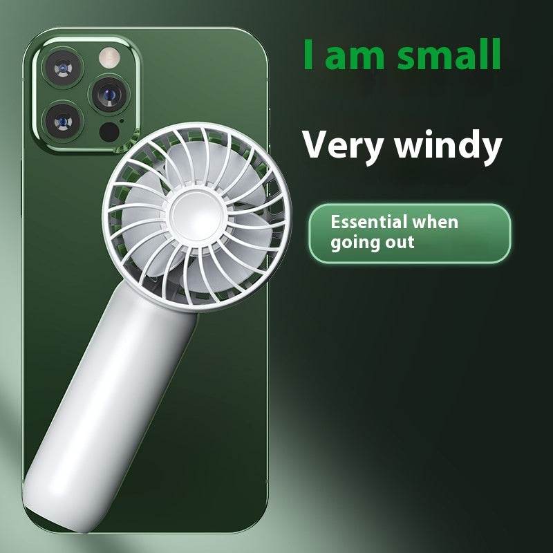 Cross-border Outdoor Handheld Small Electric Fan Portable Small Handheld Fan Mini Usb Handheld Fan Handheld Rechargeable - www.Shopthatapp.com