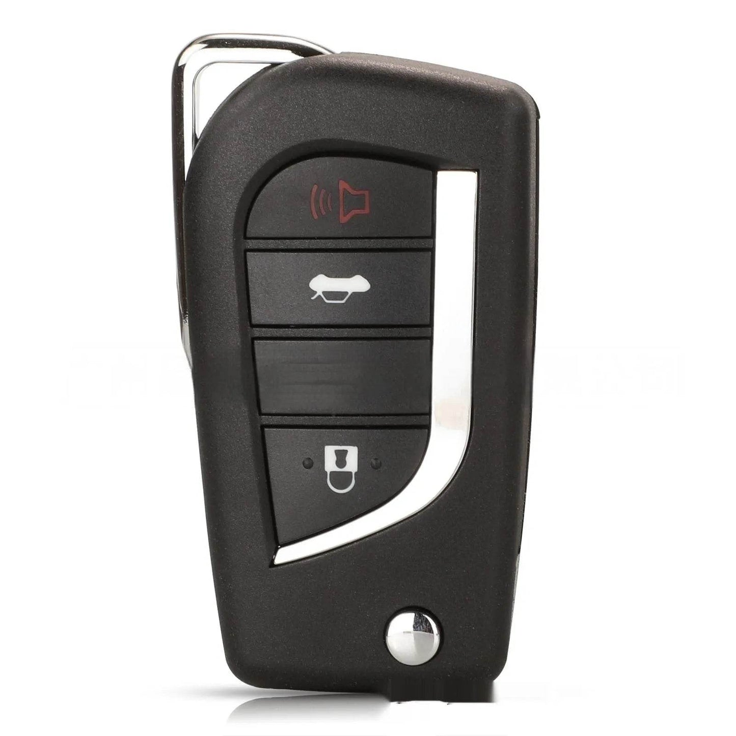 Folding Key Shell Camry Reeling Ruizhi Highlander Remote Control Key Shell 4 Keys - www.Shopthatapp.com