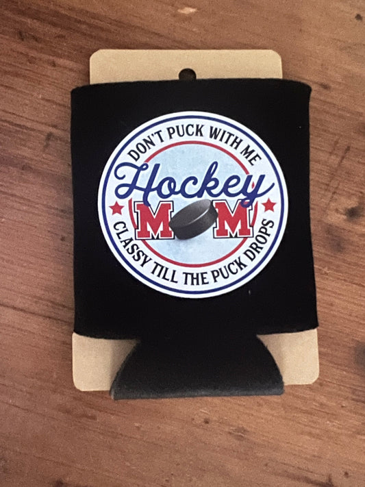 Hockey Mom & Dad Koozie - www.Shopthatapp.com