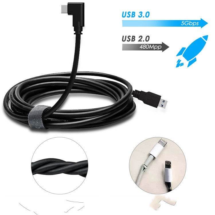 Elbow 5m AC Charging Wire VR Accessories - VR Cable - www.Shopthatapp.com