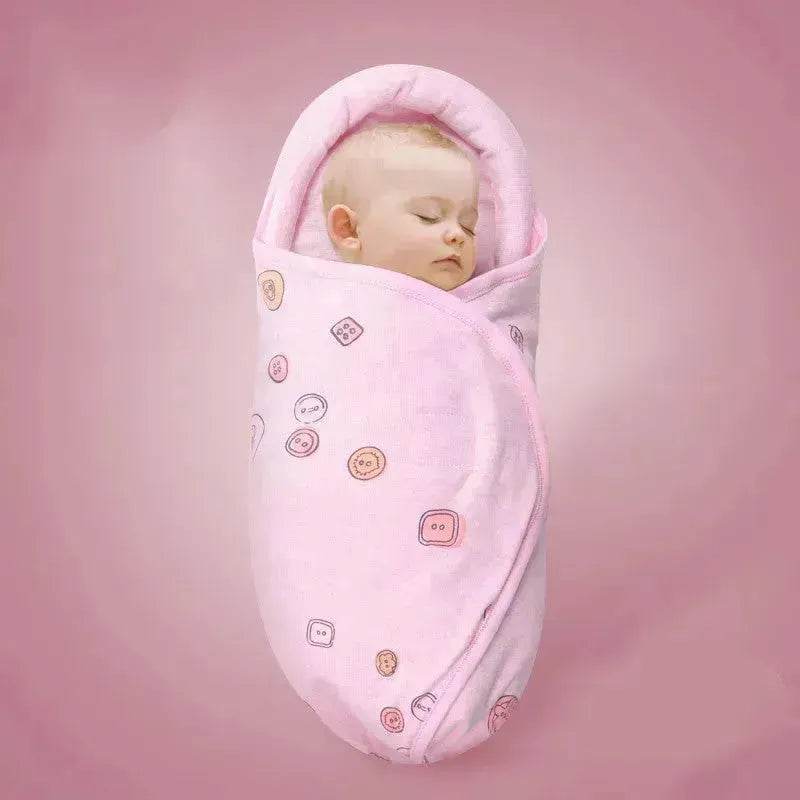 Newborn Baby Infant Swaddle Wrap Cotton sleeping bag - www.Shopthatapp.com