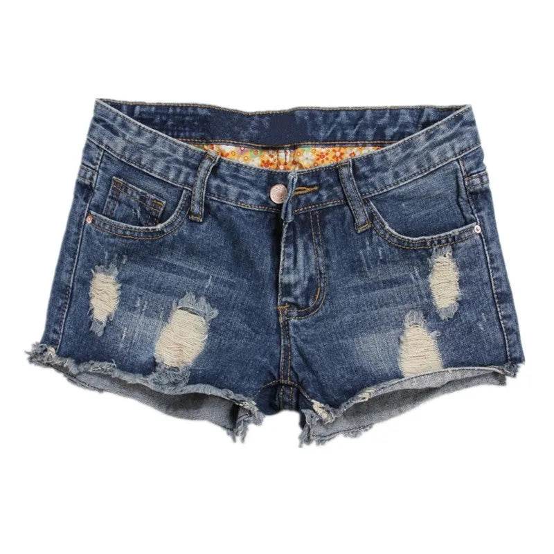 Torn Denim Shorts For Women - www.Shopthatapp.com