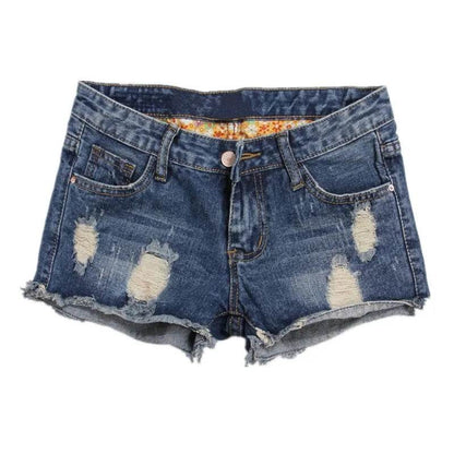 Torn Denim Shorts For Women - www.Shopthatapp.com